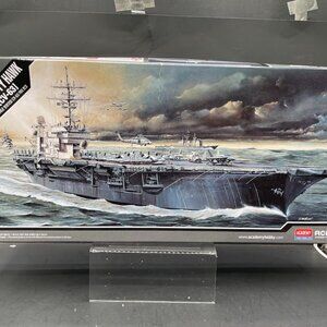 Academy Hobby Model Kit USS Kitty Hawk Aircraft Carrier CV-63 1/800 Open Box